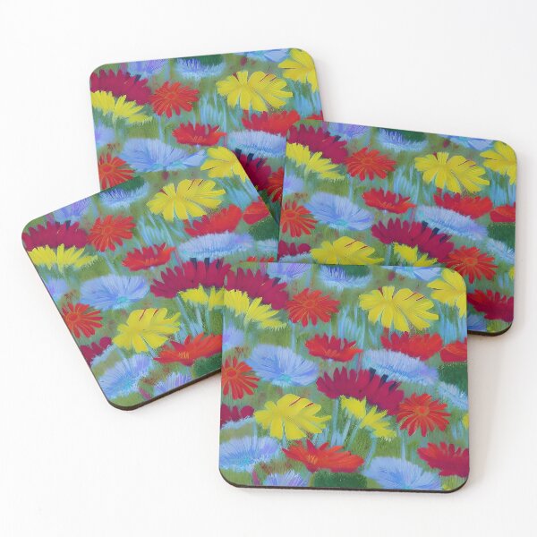 Item preview, Naïf summery vibrant blooms designed and sold by Ponted.