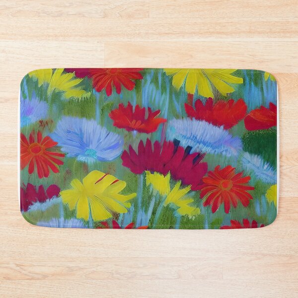 Item preview, Naïf summery vibrant blooms designed and sold by Ponted.