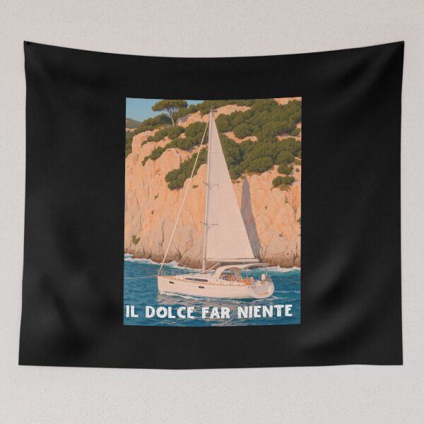 Item preview, il Dolce far niente designed and sold by LaughandLaugh.