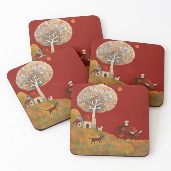 Item preview, Tranquil Village Afternoon designed and sold by CharleneWillms.