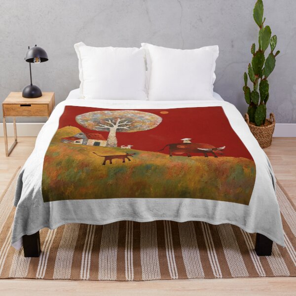 Item preview, Tranquil Village Afternoon designed and sold by CharleneWillms.