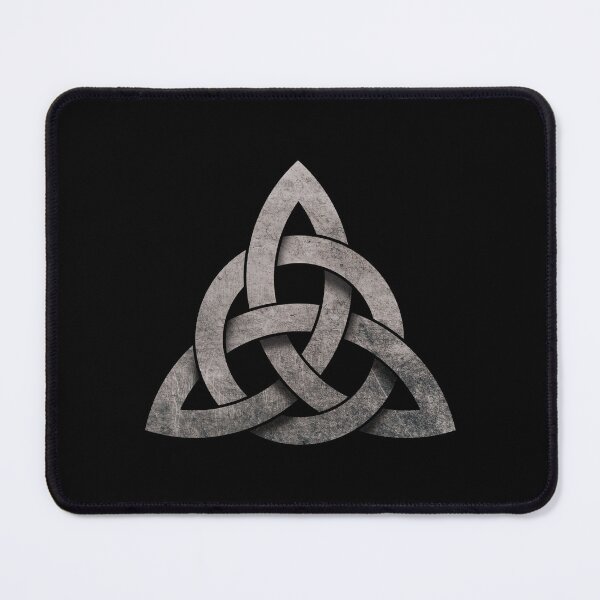 Item preview, Triquetra With Circle (Stone on Black) designed and sold by STUDIO-72.