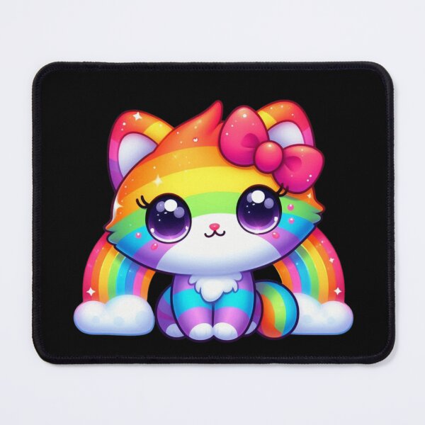 Item preview, Cute Kitten Rainbow Cat Colourful designed and sold by MoonMonkeyNbear.