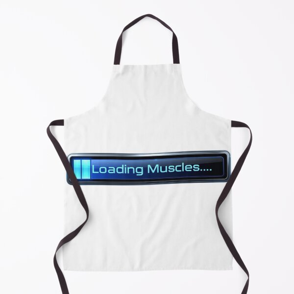 Item preview, Loading Muscles – Funny Gym T-Shirt, Gamer Fitness Progress Bar Workout Design designed and sold by WovennDesigns.