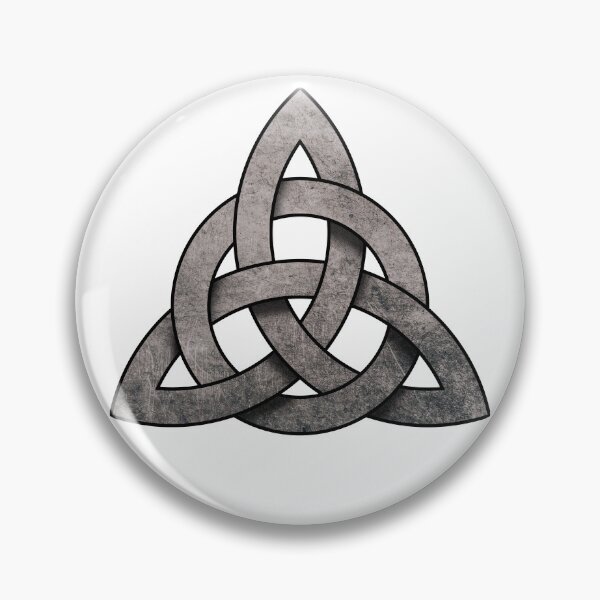 Item preview, Triquetra With Circle (Stone on White) designed and sold by STUDIO-72.