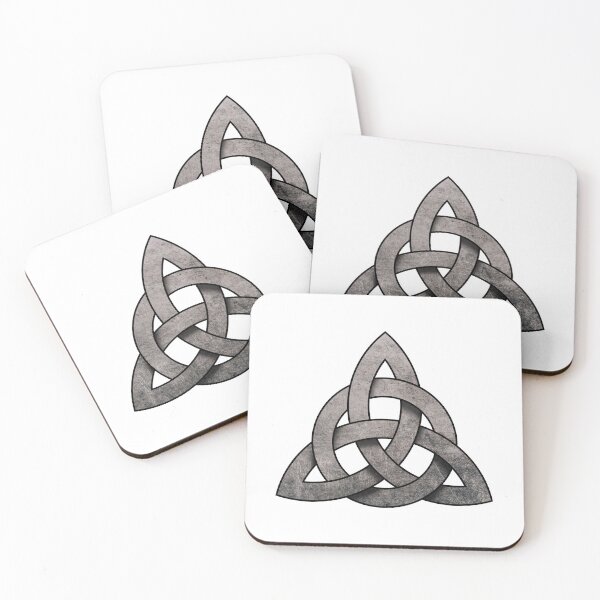 Item preview, Triquetra With Circle (Stone on White) designed and sold by STUDIO-72.