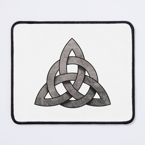Item preview, Triquetra With Circle (Stone on White) designed and sold by STUDIO-72.