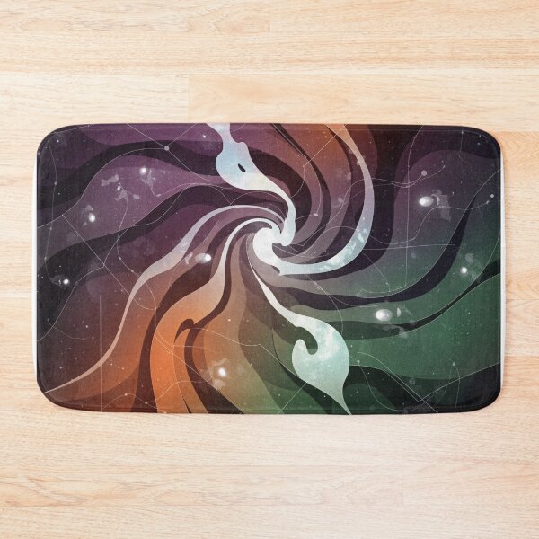 Item preview, Spiritual Echo: Abstract Halloween Swirl | Ethereal Tranquility Art designed and sold by Wild-way Art.