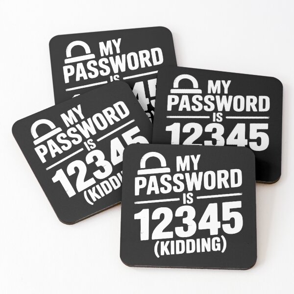 Item preview, My Password is 12345 (Kidding) designed and sold by Frank Ring.