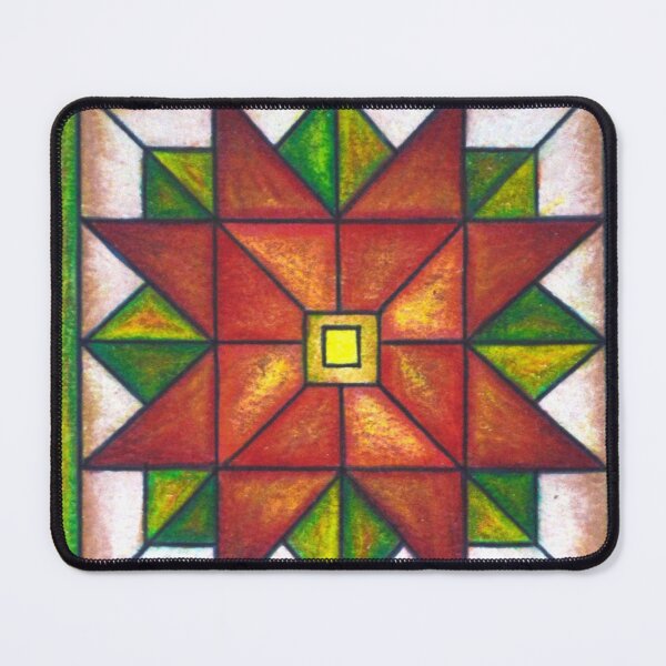 Item preview, Quilt Poinsettia Art designed and sold by ecce-art.