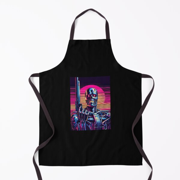 Item preview, Synthwave Terminator Vector Graphic designed and sold by KyleHarmon.
