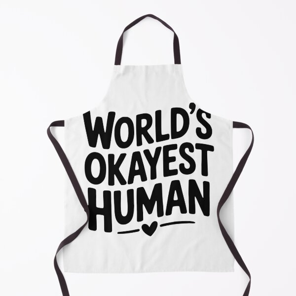 Item preview, World’s Okayest Human designed and sold by Frank Ring.