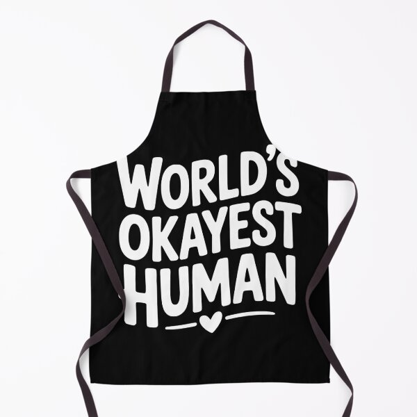 Item preview, World’s Okayest Human designed and sold by Frank Ring.