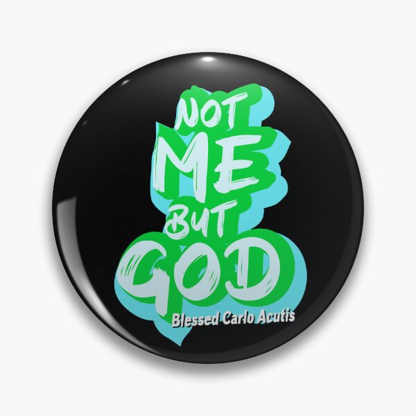 Item preview,  Not me but God Catholic Quotes Spiritual  designed and sold by Colorfulman.