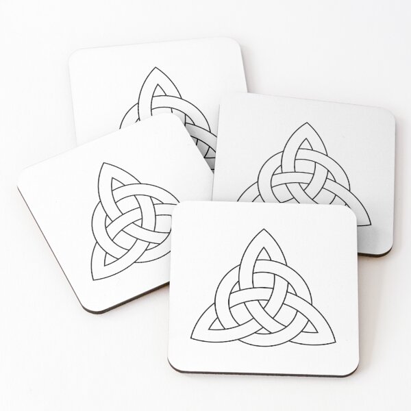 Artikelvorschau, Triquetra mit Kreis (schwarze Umrandung) entworfen und verkauft von STUDIO-72.
