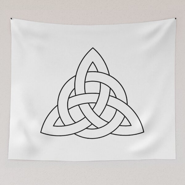 Item preview, Triquetra With Circle (Black Outline) designed and sold by STUDIO-72.
