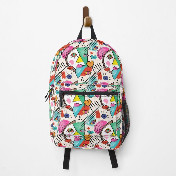 Item preview, Modern Cubism Abstract Artsy Female Faces designed and sold by idovedesign.