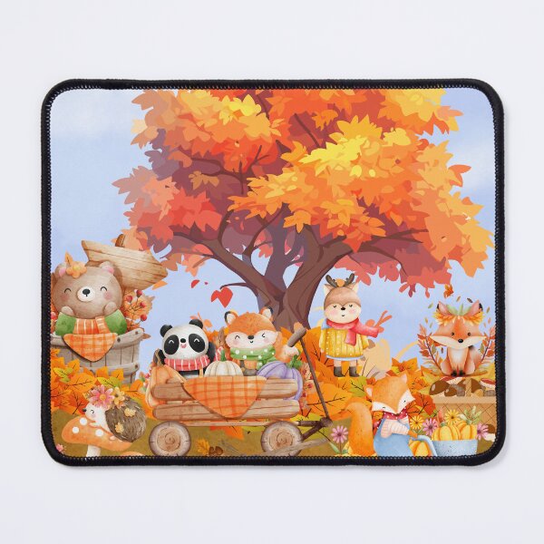 Item preview, Animals Autumn Harvest Gathering designed and sold by Cherry Peony.
