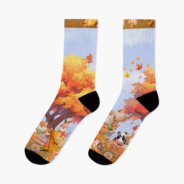 Item preview, Animals Autumn Harvest Gathering designed and sold by Cherry Peony.