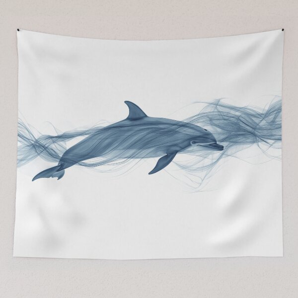 Item preview, Series: Sea Creatures - The Dolphin designed and sold by PixelPack Design.