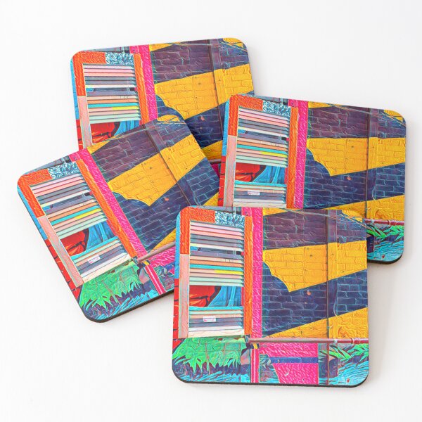 Item preview, Colorful Street Wall – Urban Graffiti Abstract Wall Art designed and sold by ArtsyEyes.