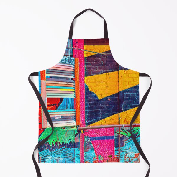 Item preview, Colorful Street Wall – Urban Graffiti Abstract Wall Art designed and sold by ArtsyEyes.