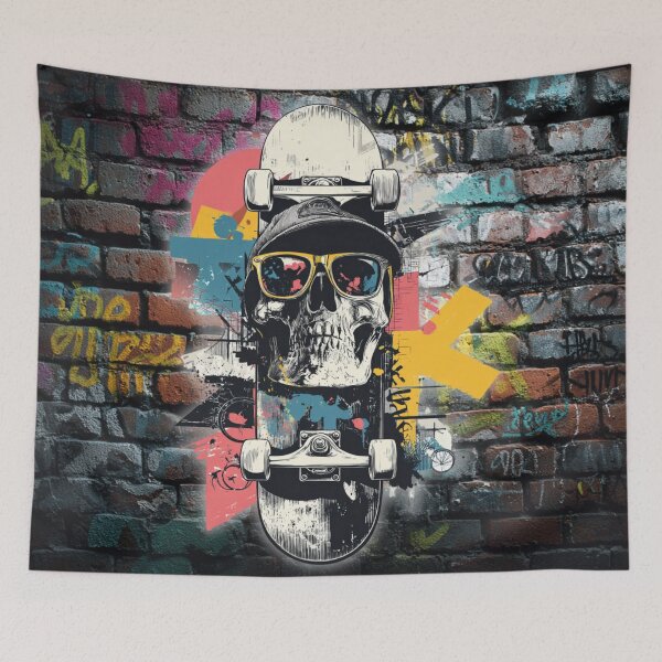 Item preview, Skull Skateboard Nine designed and sold by Jenson Major.