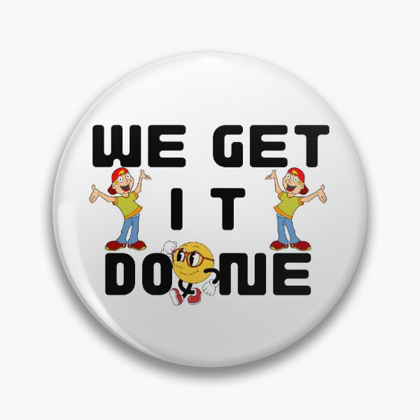 Item preview, We Get It Done – Fun Cartoon Characters designed and sold by NxtGenDesigns.