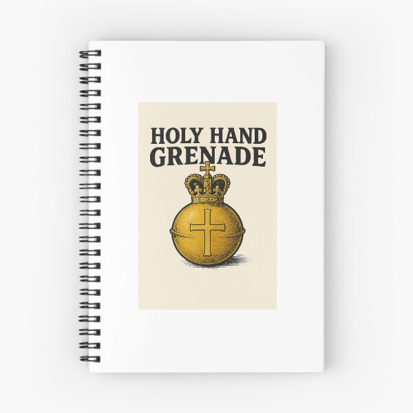 Item preview, Holy Hand Grenade Vintage Comedy Artwork designed and sold by Uujinta.