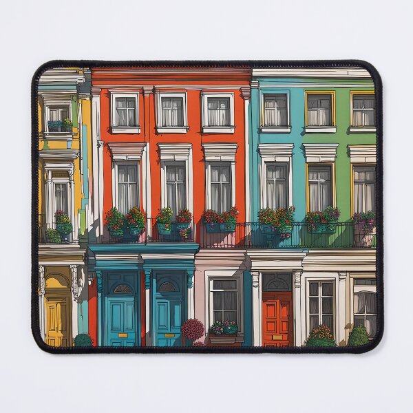Item preview, POP art apartment fronts designed and sold by Ponted.
