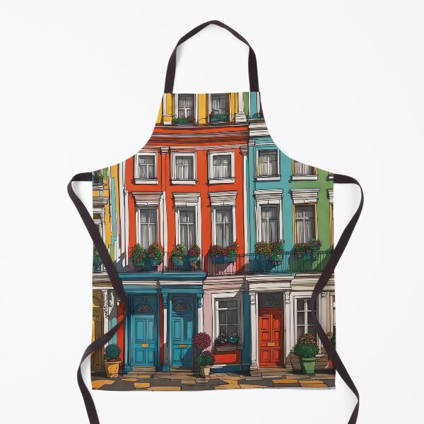 Item preview, Frentes de apartamentos de arte POP designed and sold by Ponted.