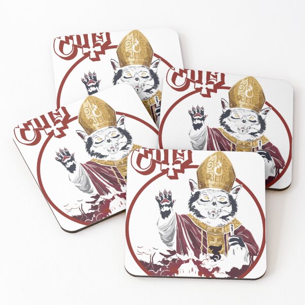 Item preview, Cats Papa Emeritus Iii Ghost Cat Version designed and sold by Chadtchinski8.