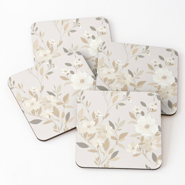 Item preview, Neutral Floral Illustration designed and sold by CoolPixels.