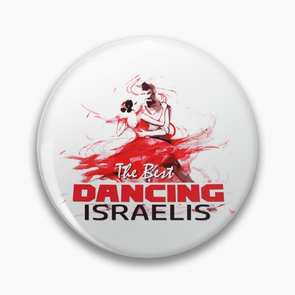 Item preview, Dancing Israelis – Couple Dance Silhouette, Expressive Artwork, Aesthetic, Vintage, Retro designed and sold by GraphixKing999.