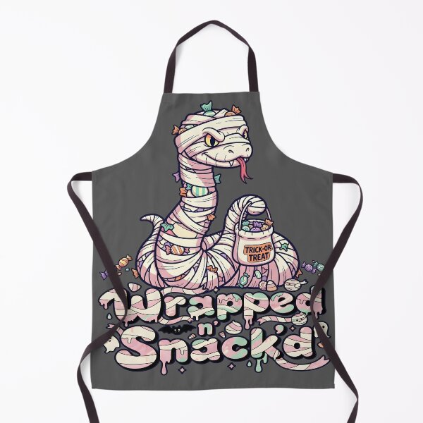 Item preview, Wrapped n’ Snack’d — Halloween Candy Mummy Snake designed and sold by Printed Mistakes.
