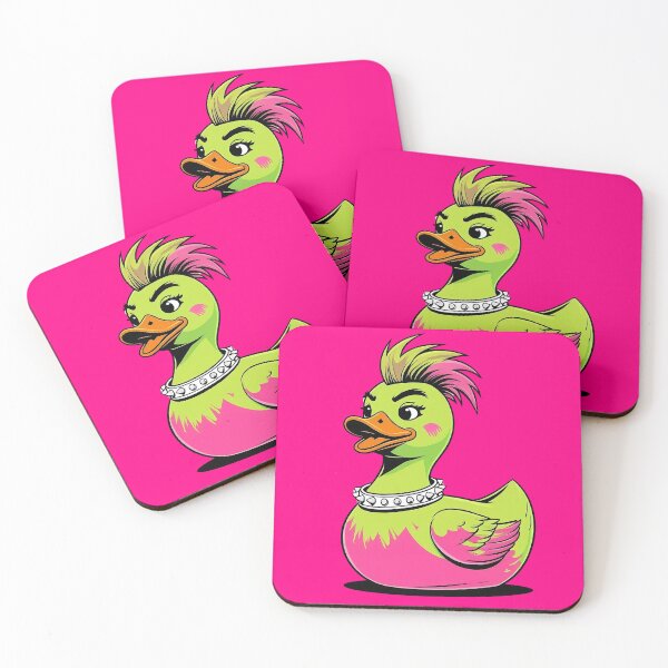Item preview, Punk Rubber Duck Mohawk designed and sold by MoonMonkeyNbear.