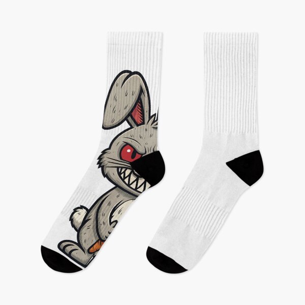 Item preview, Evil Bunny with Carrot designed and sold by DesignGraphica.