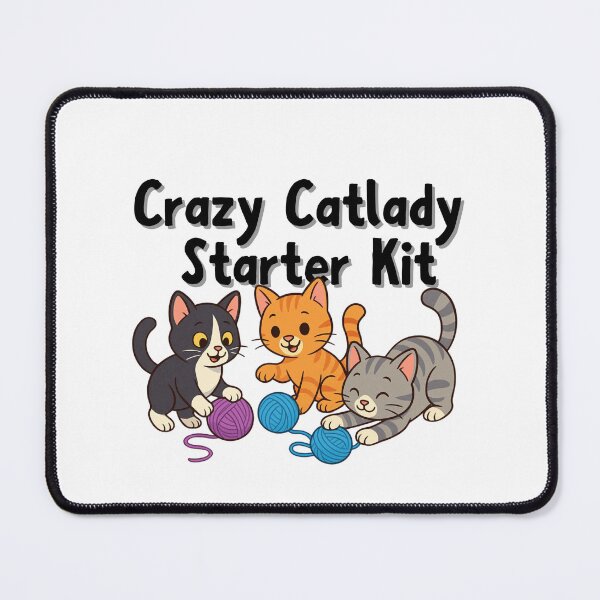 Item preview, Crazy Catlady Starter Kit designed and sold by Ophelia's Wardrobe.