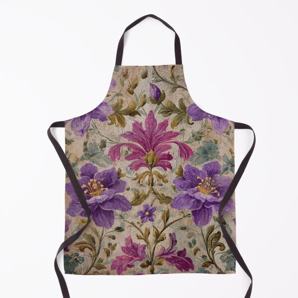 Item preview, Decoupage Vintage Purple Flowers Damask 1900 Victorian designed and sold by GrinGalore.