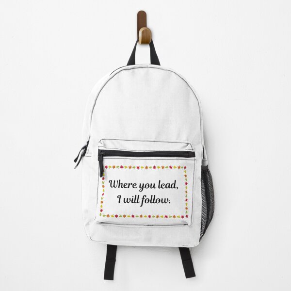 Item preview, where you lead, I will follow. designed and sold by blackstarred.