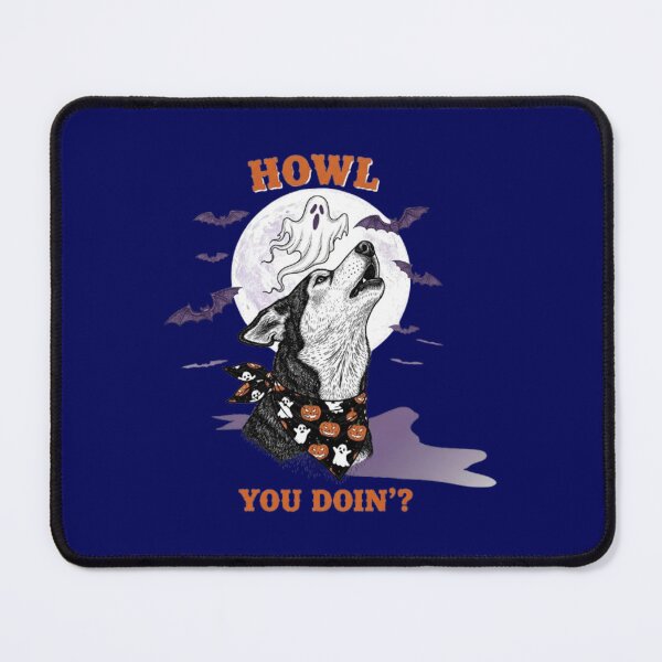 Item preview, A funny dog boo Halloween (Howl you doin) designed and sold by halazidan.