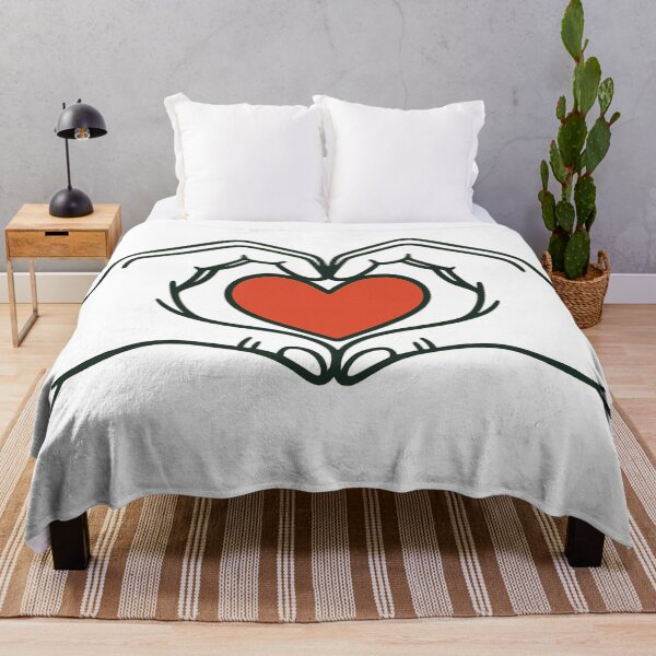 Item preview, Hand Heart Love Symbol – Minimalist Romantic Design designed and sold by T-ShirtTerrace.