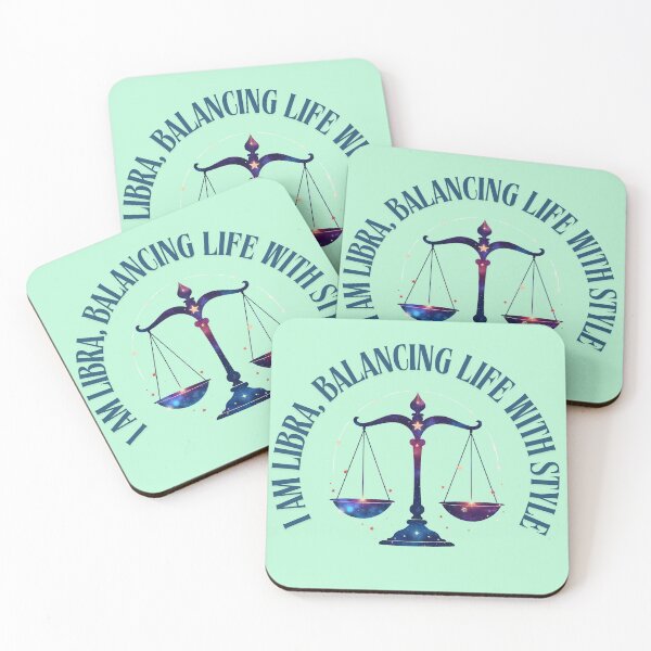 Item preview, Zodiac Libra – Scales Line Art with Stars designed and sold by Nuvra Clothing.