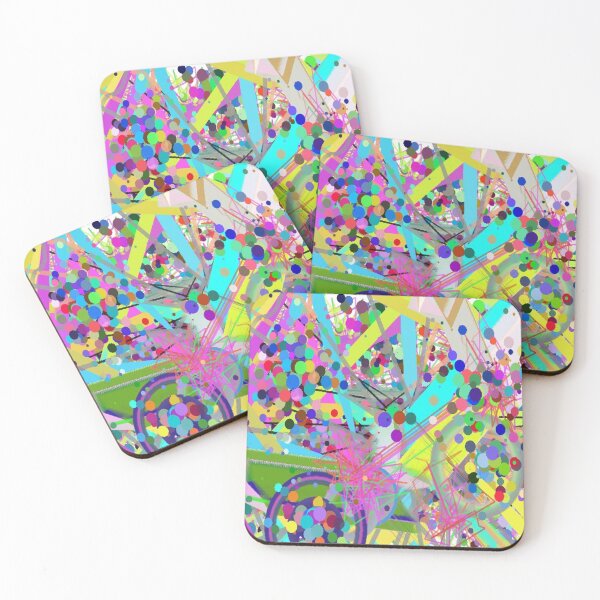 Item preview, Wild Colorful Abstract designed and sold by Rainbowland123.