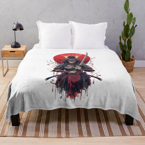 Item preview, Zombie Girl Samurai – Dark Anime Warrior designed and sold by BrightThreadBB.