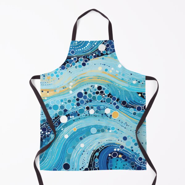 Item preview, Aboriginal Inspired Dot Art - With Cold Streams designed and sold by GrinGalore.