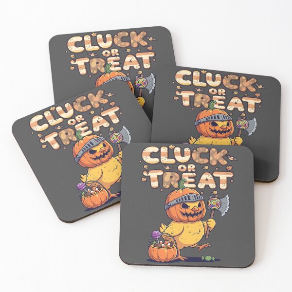 Item preview,  Cluck or Treat — Pumpkin Chicken Warrior designed and sold by Printed Mistakes.