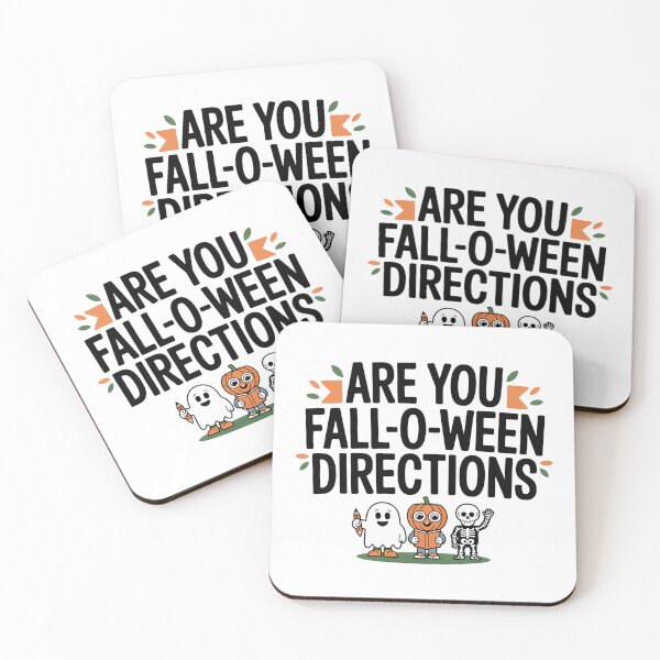 Item preview, Are You Fall O Ween Directions - This funny gift is perfect for teachers, students, and all lovers of Halloween and fall humor. designed and sold by ZyziowskyArt.