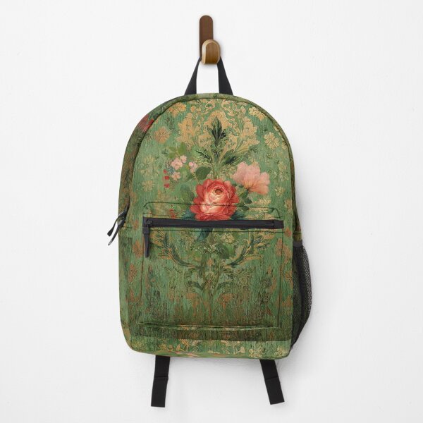 Item preview, Decoupage Vintage Scarlet Rose Damask 1900 Victorian designed and sold by GrinGalore.