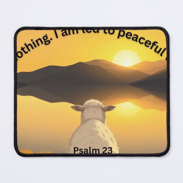 Item preview, The Good Shepherd's Peace designed and sold by InkspiredCreation.